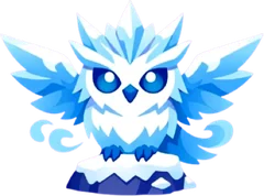 Rime, an ice owl spirit
